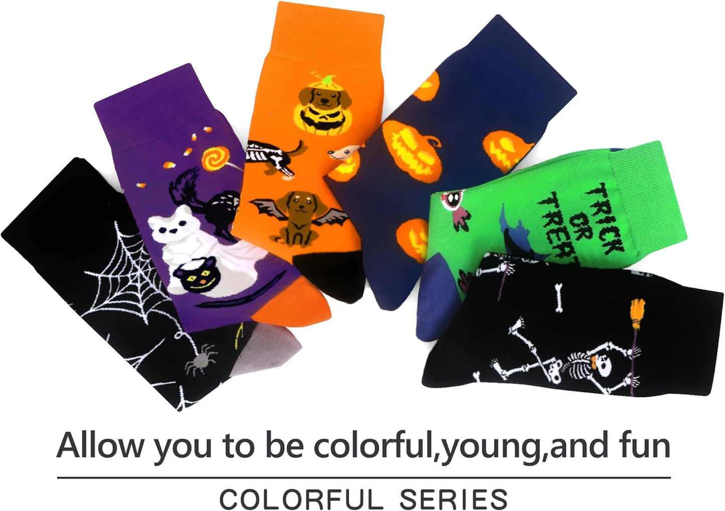 Elevate Your Style with Men's Quirky Novelty Dress Crew Socks - Perfect Fun Gift for Dads and Grandpas!