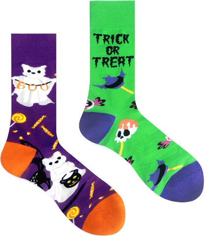 Elevate Your Style with Men's Quirky Novelty Dress Crew Socks - Perfect Fun Gift for Dads and Grandpas!